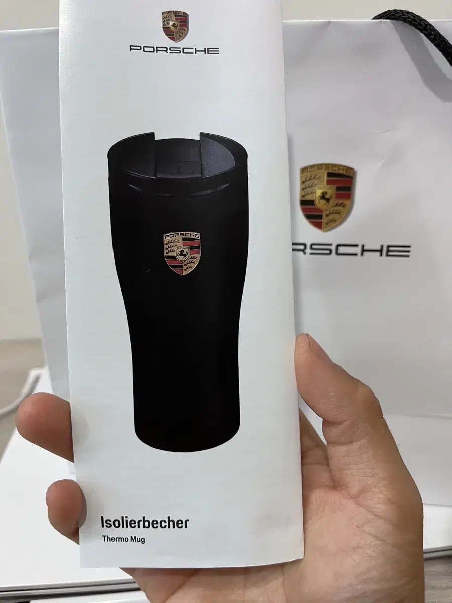 정품 포르쉐 텀블러 Isolierbecher Thermo mug (미개봉